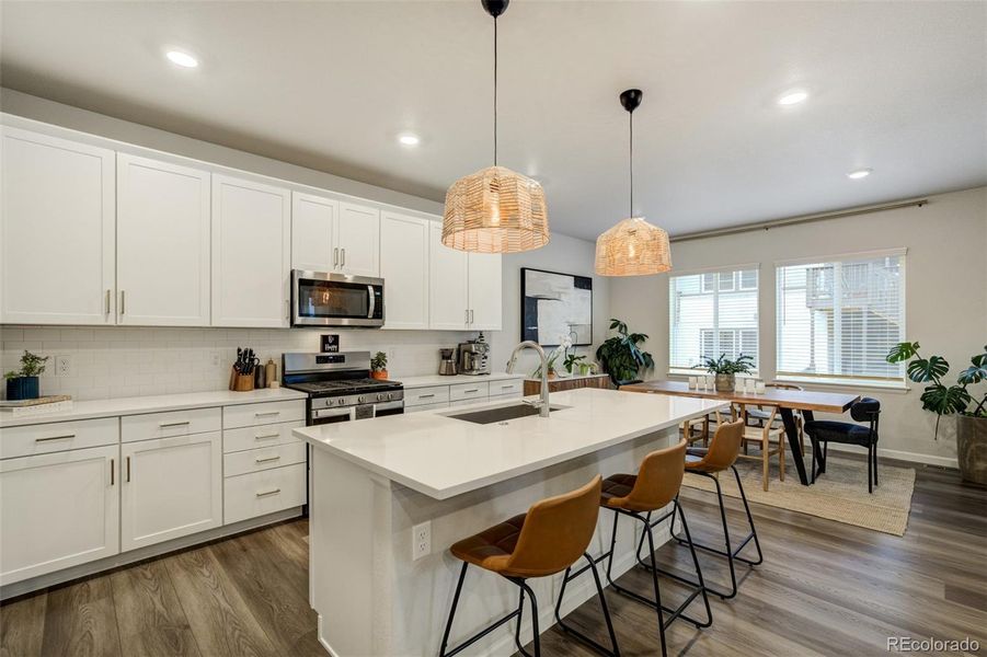Furnished interior view inside a new home in , Castle Pines (Image 8). Furnished interior view inside a new home in , Castle Pines (Image 8).