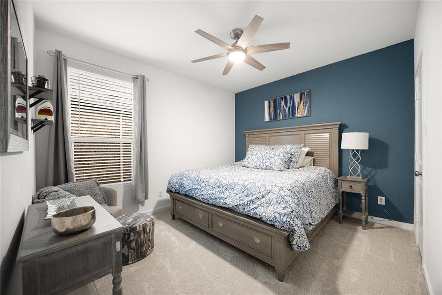 Furnished interior view inside a new home in Mobberly Farms, Pilot Point (Image 9).