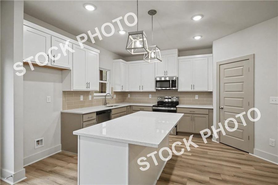 Furnished interior view inside a new home in , Norcross (Image 5).