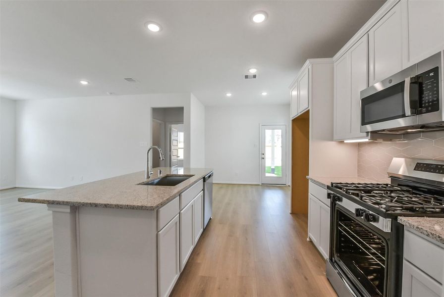 Furnished interior view inside a new home in , Houston (Image 5).
