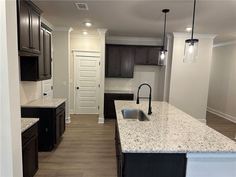 Furnished interior view inside a new home in Millstone at Mundy Mill, Gainesville (Image 7). Furnished interior view inside a new home in Millstone at Mundy Mill, Gainesville (Image 7).