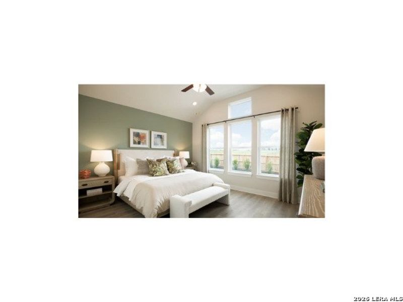 Furnished interior view inside a new home in Veranda, San Antonio (Image 4).