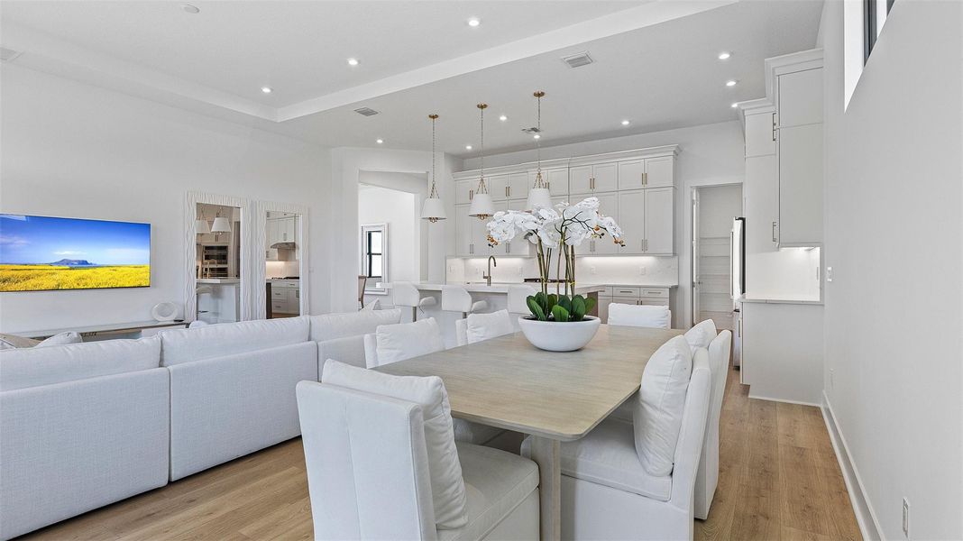 Furnished interior view inside a new home in Cove Royale, Stuart (Image 12).
