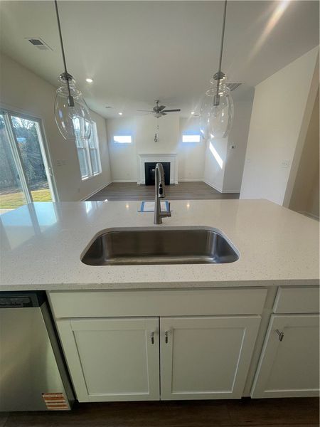 Close-up of interior finishes inside a home in Springwood Grove, Central (Image 19).