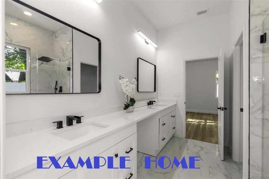 Furnished interior view inside a new home in , Clearwater (Image 10). Furnished interior view inside a new home in , Clearwater (Image 10).