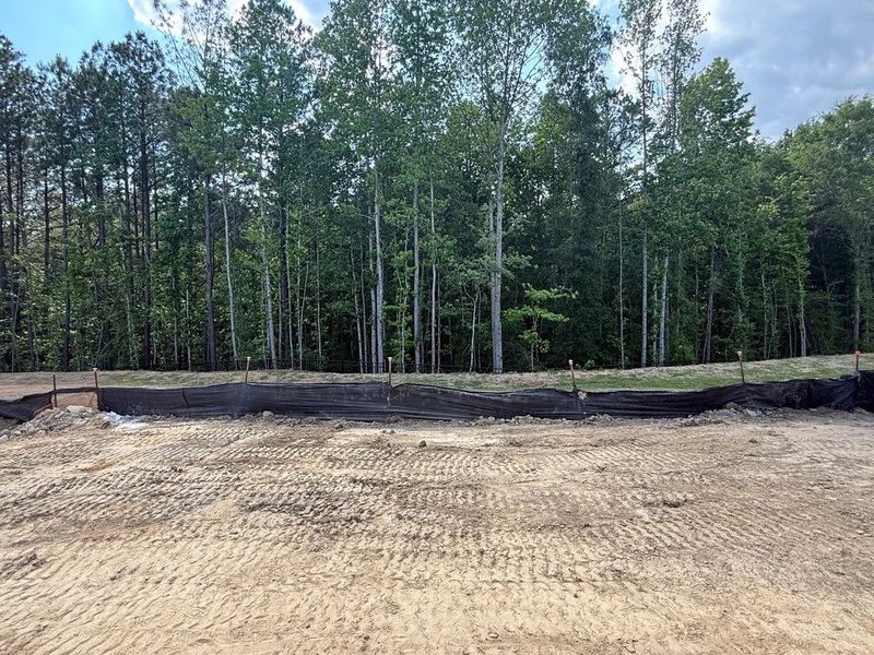 Site preparation for new homesites in The Point, Rolesville (Image 26).