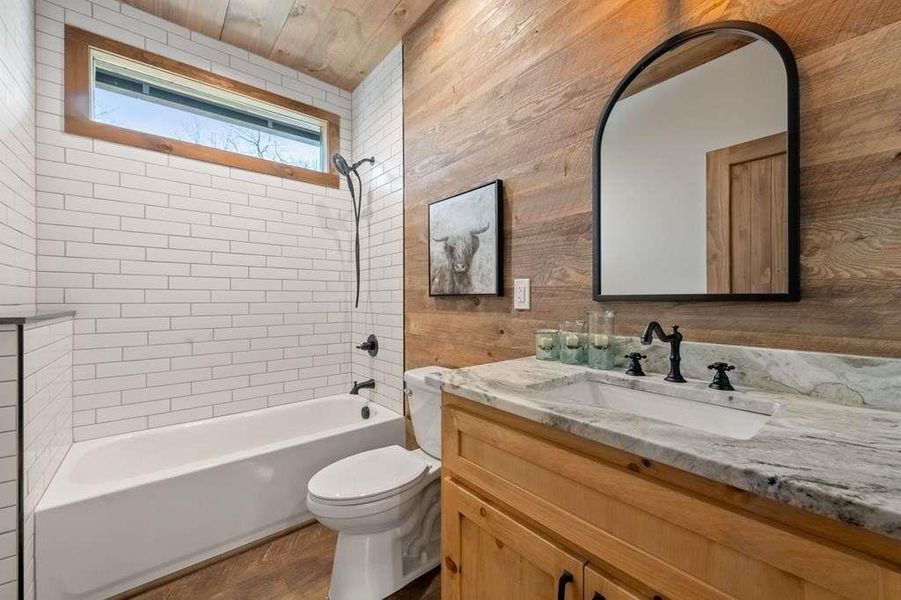Furnished interior view inside a new home in , Blue Ridge (Image 11).