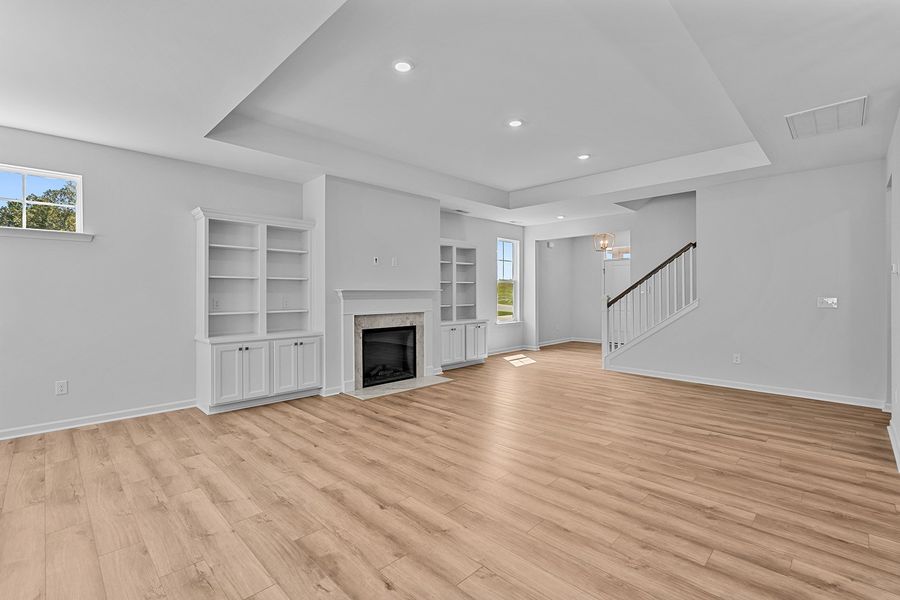Spacious, unfurnished interior of a new home in Brooke Hill, Lewisville (Image 21). Spacious, unfurnished interior of a new home in Brooke Hill, Lewisville (Image 21).