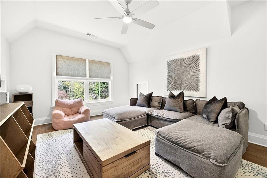 Furnished interior view inside a new home in , Atlanta (Image 23).