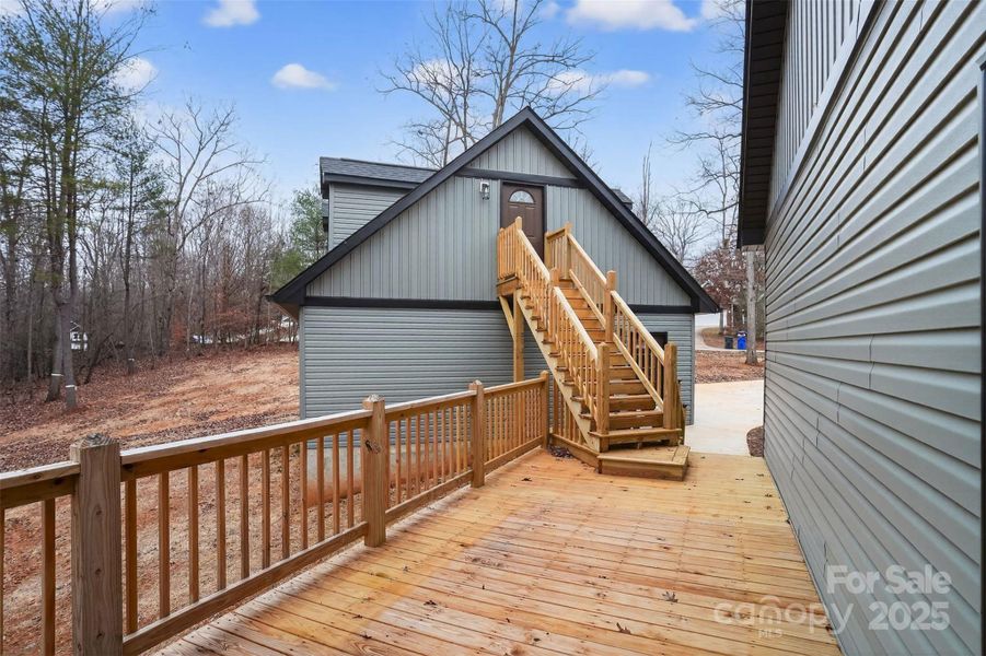 Exterior details and patio area of a home in , Statesville (Image 4).