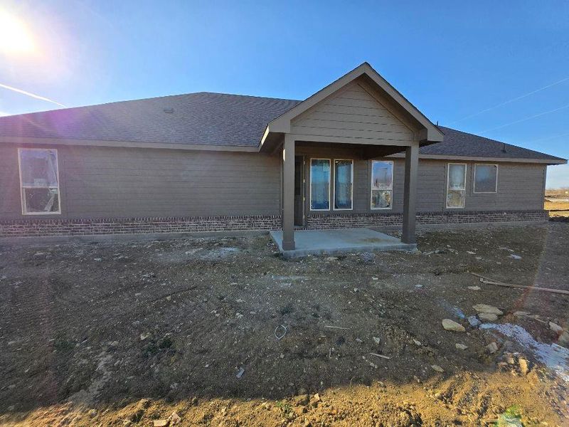 In-progress construction of a new home in Hillview Addition, Decatur, TX (Image 9).