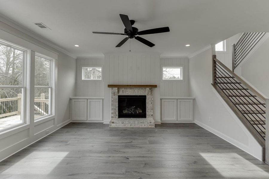 Spacious, unfurnished interior of a new home in , Buford (Image 18).