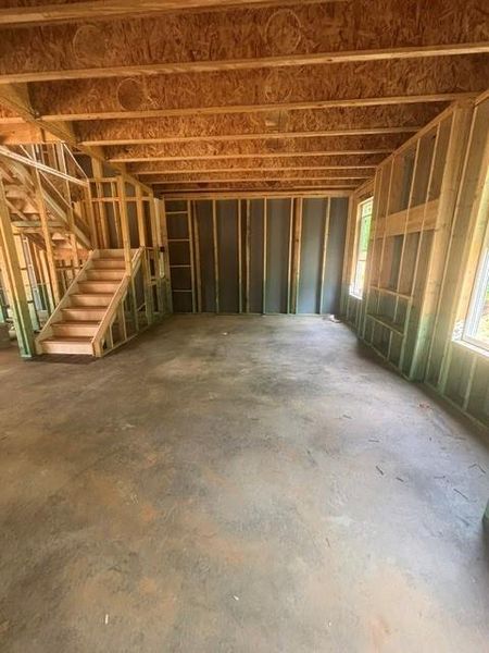 In-progress construction of a new home in Edenglen, Buford, GA (Image 45).