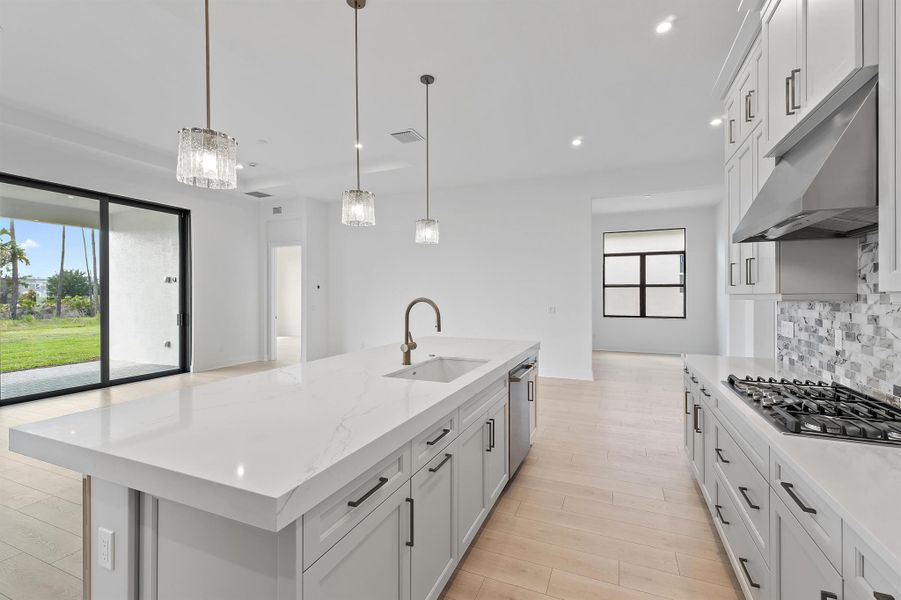 Furnished interior view inside a new home in Cove Royale, Stuart (Image 11).