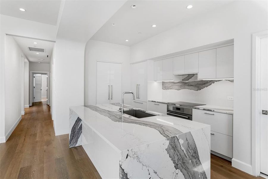 Furnished interior view inside a new home in , St. Petersburg (Image 7).