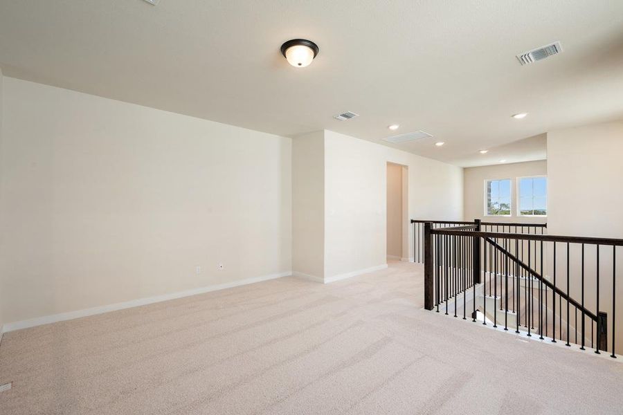 Spacious, unfurnished interior of a new home in Arbor Collection at Heritage, Dripping Springs (Image 17).