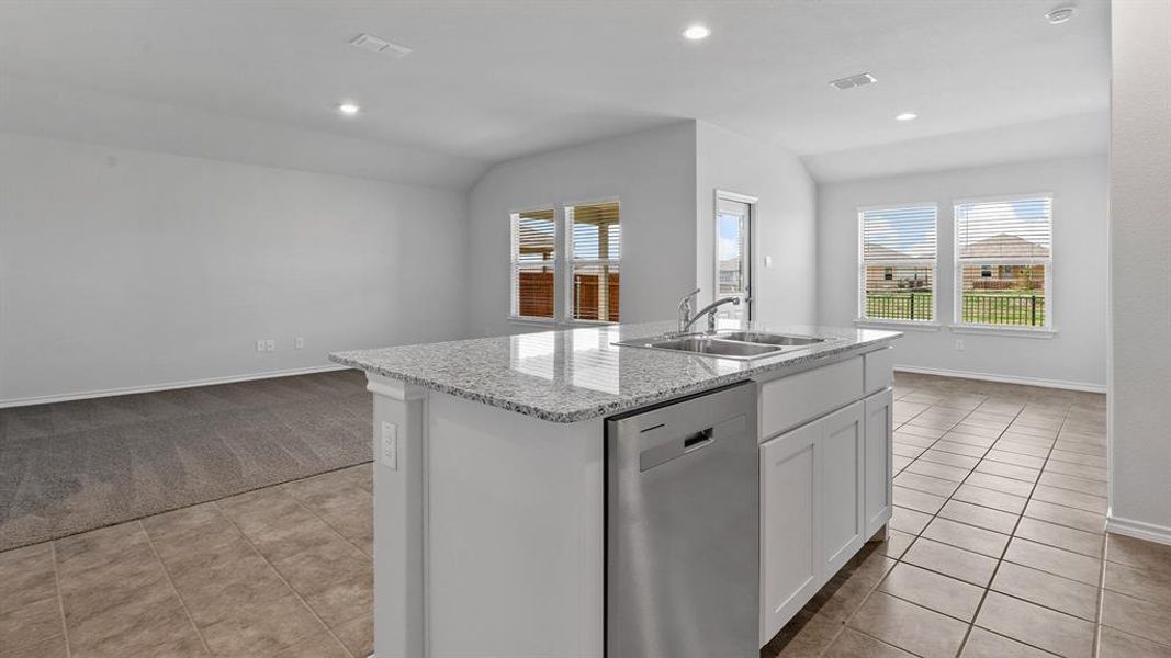 Furnished interior view inside a new home in , Fort Worth (Image 8).
