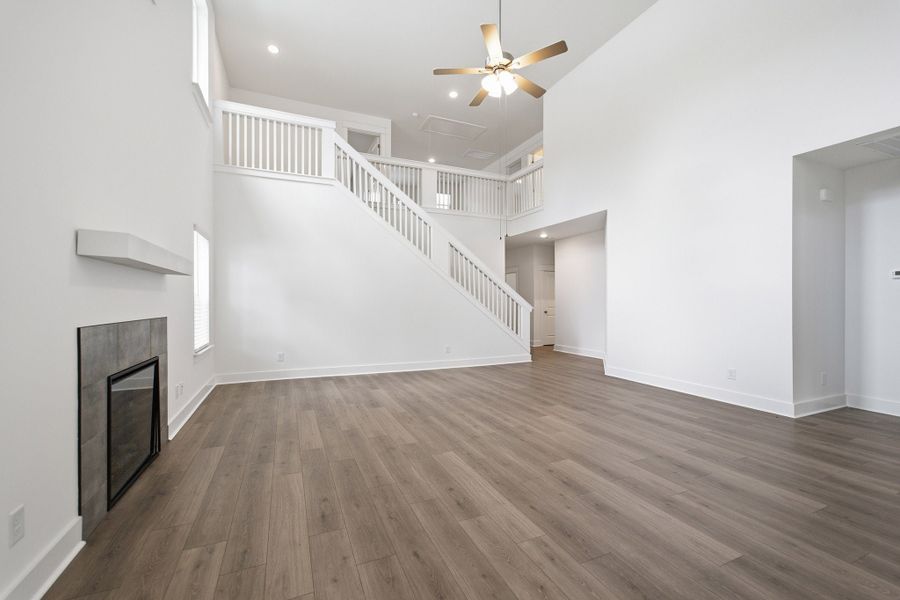 Spacious, unfurnished interior of a new home in Brush Creek, Fairview (Image 50). Spacious, unfurnished interior of a new home in Brush Creek, Fairview (Image 50).