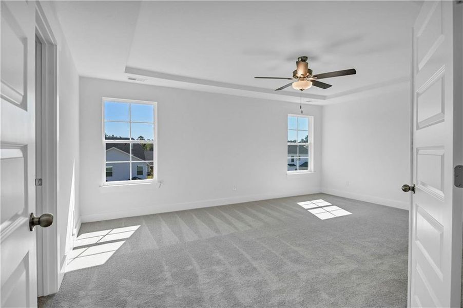 Spacious, unfurnished interior of a new home in Villas at Dawsonville, Dawsonville (Image 22).