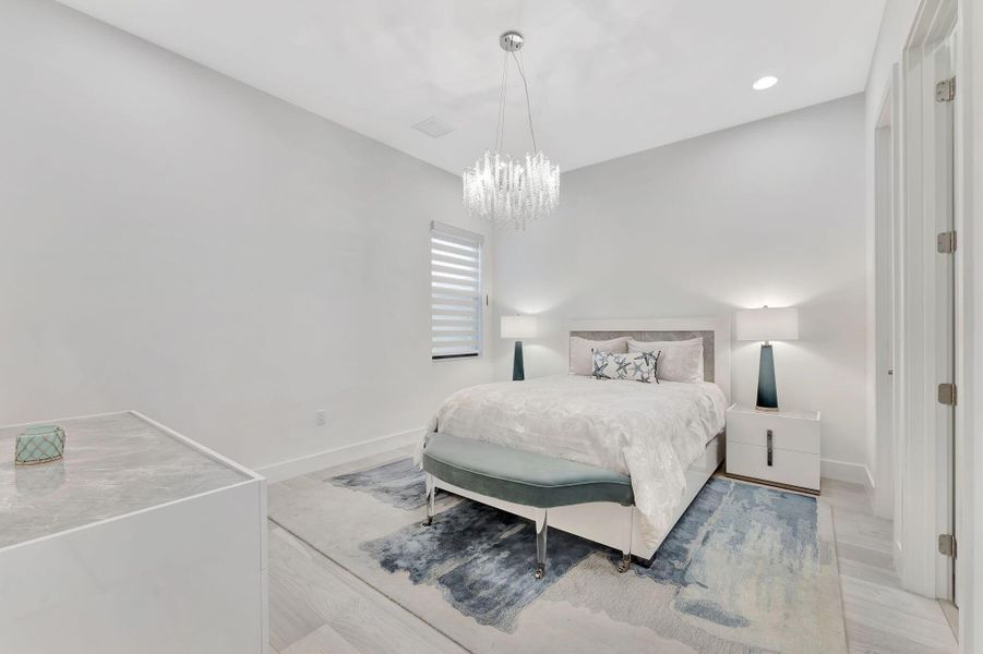 Furnished interior view inside a new home in , Boca Raton (Image 54). Furnished interior view inside a new home in , Boca Raton (Image 54).