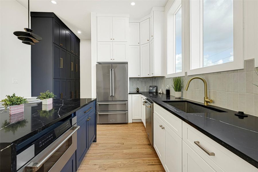 Extra kitchen cabinet space