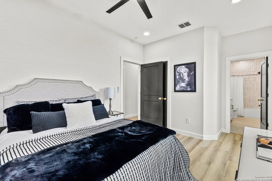 Furnished interior view inside a new home in , San Antonio (Image 7). Furnished interior view inside a new home in , San Antonio (Image 7).