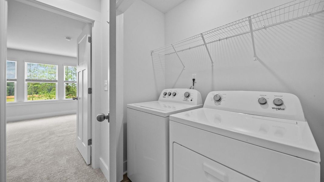 Furnished interior view inside a new home in Ransdell Pointe, Spartanburg (Image 6).