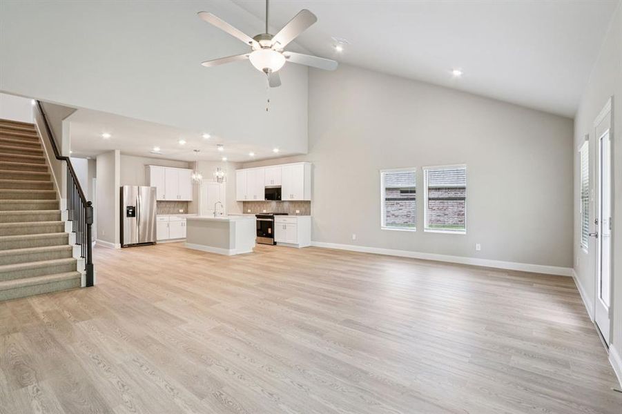 Spacious, unfurnished interior of a new home in Parks at Foster Crossing - Premier Series, Anna (Image 34). Spacious, unfurnished interior of a new home in Parks at Foster Crossing - Premier Series, Anna (Image 34).