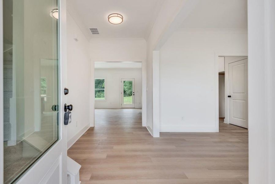 Spacious, unfurnished interior of a new home in , Newborn (Image 35). Spacious, unfurnished interior of a new home in , Newborn (Image 35).