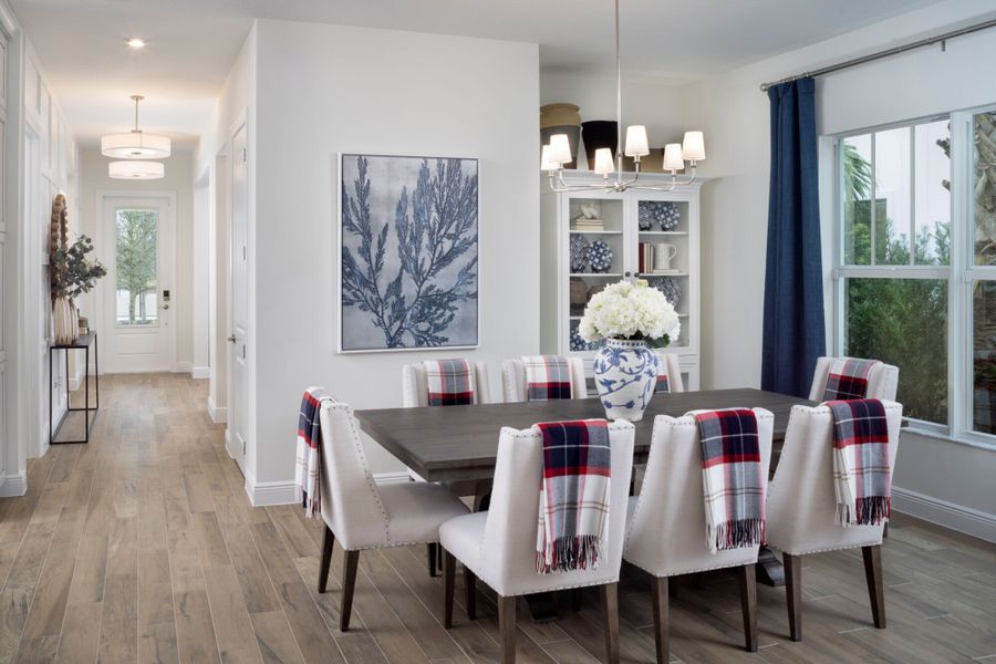 Representative furnished interior of a home built from the Crown by Mattamy Homes in Newfield, Palm City (Image 10).