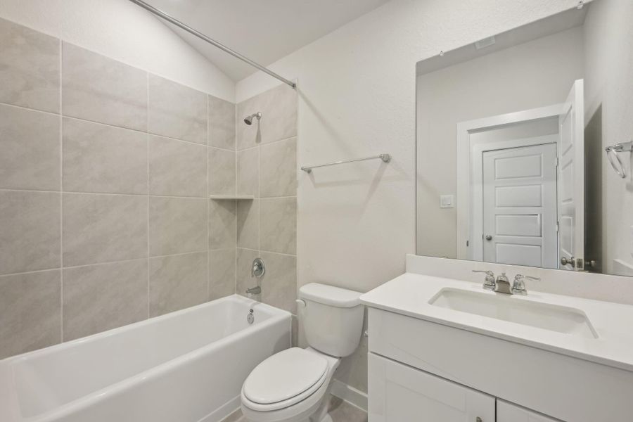 Photo is not of the actual home but is an inspirational photo of builder’s model home and may depict options, furnishings, and/or decorator features that are not included.