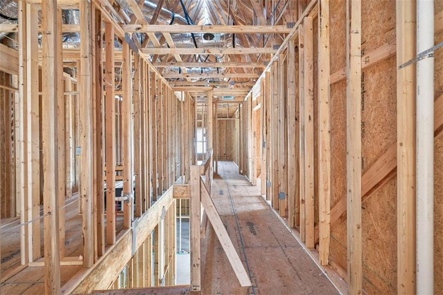In-progress construction of a new home in , Statham, GA (Image 16).