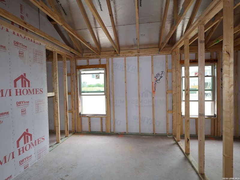 In-progress construction of a new home in Verano Farms, San Antonio, TX (Image 20).