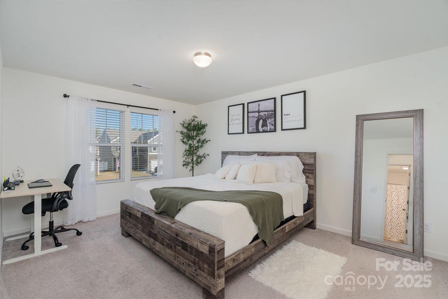 Furnished interior view inside a new home in , York (Image 9).