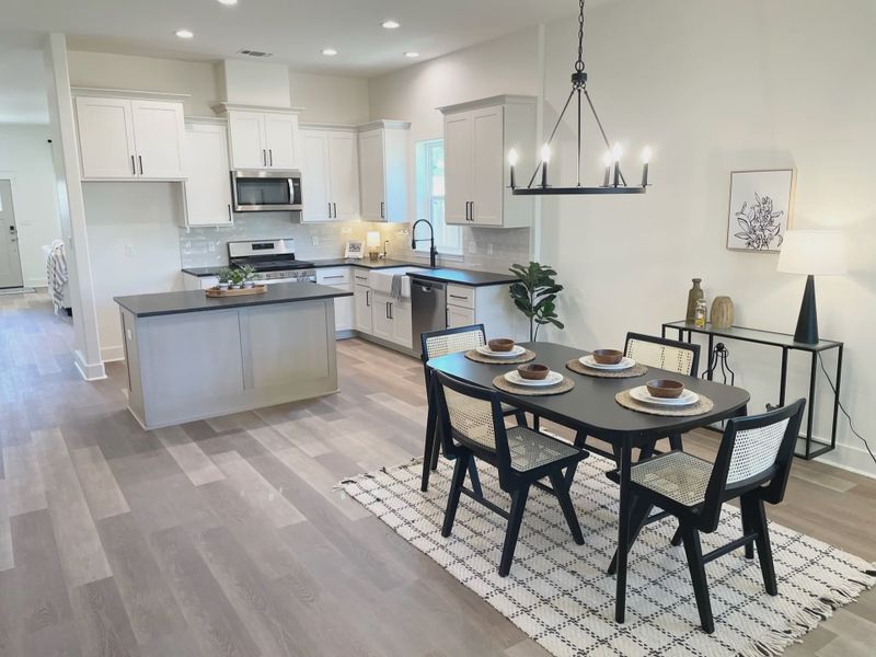 Representative furnished interior of a home built from the The 1836 Cottage by Steve Klein Custom Builder in Diamond Hill Collection, Victoria (Image 9).