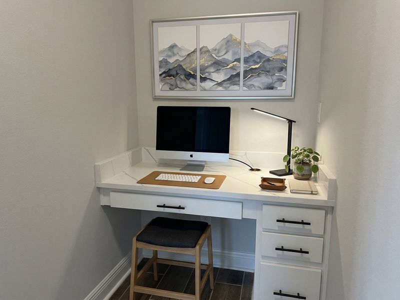 Front exterior of a new home in The Bluffs at Lafayette, Freeport, FL, highlighting curb appeal (Image 13).