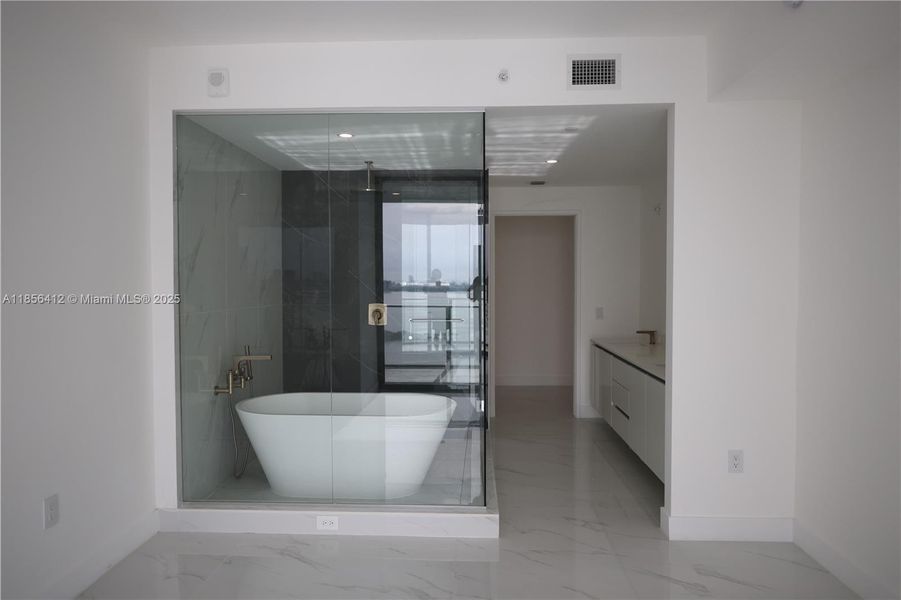 Furnished interior view inside a new home in Aria Reserve, Miami (Image 8). Furnished interior view inside a new home in Aria Reserve, Miami (Image 8).