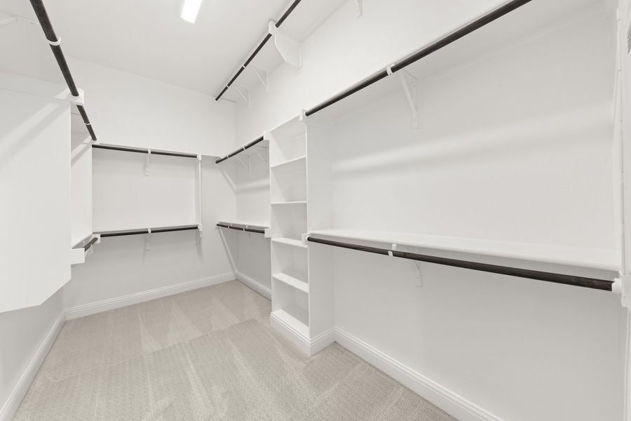 Representative unfurnished interior of a home built from the Glen Rose by Windsor Homes in Anna Town Square, Anna (Image 26).