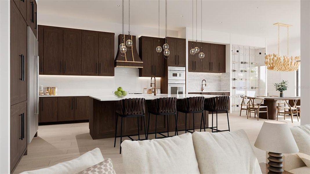 Furnished interior view inside a new home in , Dunedin (Image 13).