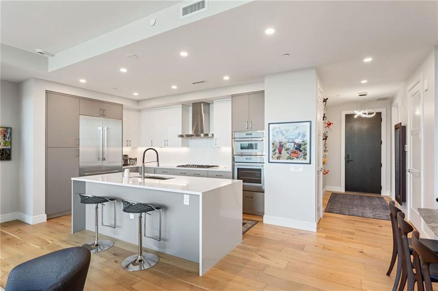 Furnished interior view inside a new home in , Atlanta (Image 19).