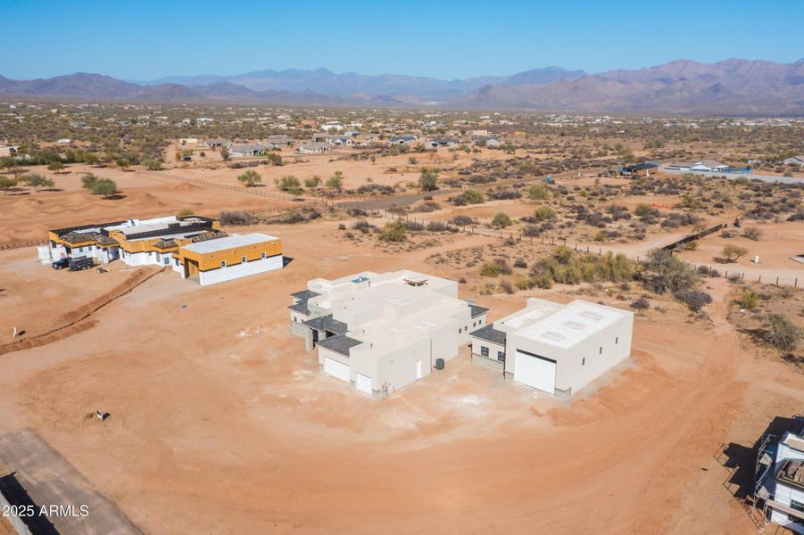 Aerial of New Build