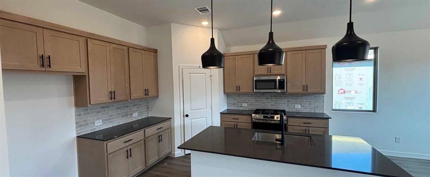 Kitchen Construction Progress featuring the Foundry Collection