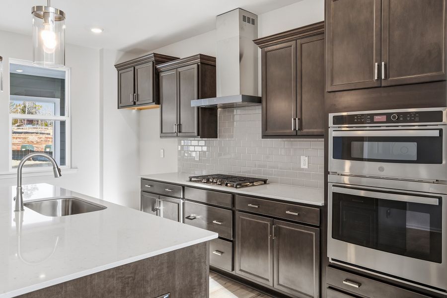 Furnished interior view inside a new home in Ovation at Sweetbrier, Durham (Image 15).