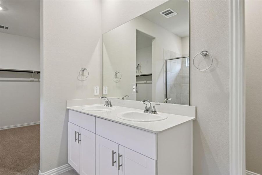 Furnished interior view inside a new home in Lakehaven - Signature Series, Farmersville (Image 8). Furnished interior view inside a new home in Lakehaven - Signature Series, Farmersville (Image 8).