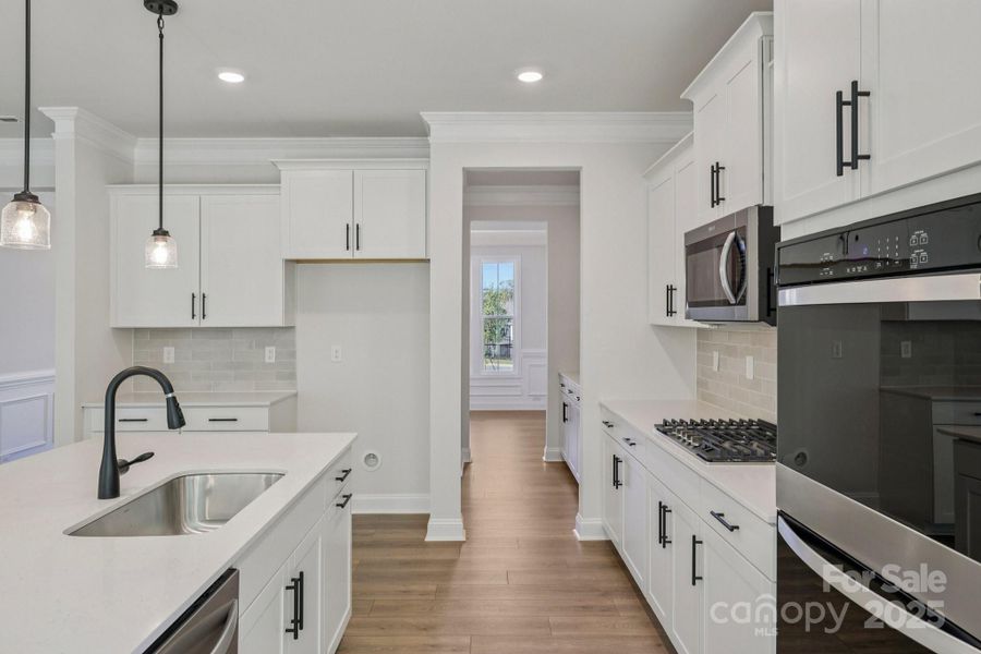 Furnished interior view inside a new home in Falls Cove, Troutman (Image 7).
