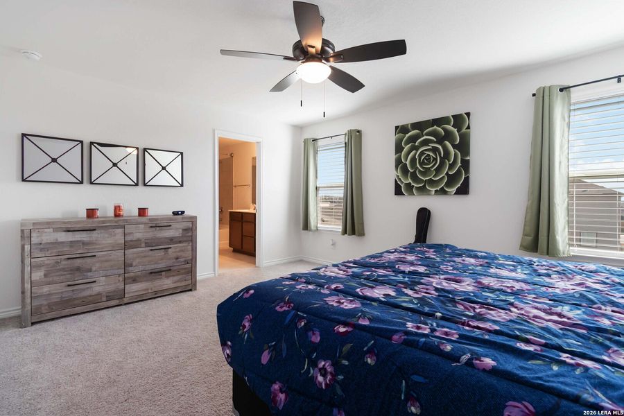 Furnished interior view inside a new home in , San Antonio (Image 16). Furnished interior view inside a new home in , San Antonio (Image 16).