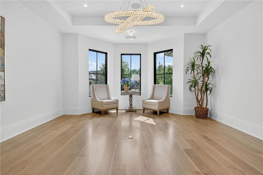 Furnished interior view inside a new home in , Atlanta (Image 46).