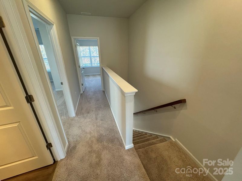 Upstairs hallway Upstairs hallway