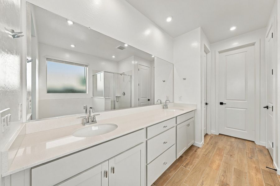Furnished interior view inside a new home in Willows at Bella Vista Farms, San Tan Valley (Image 9).