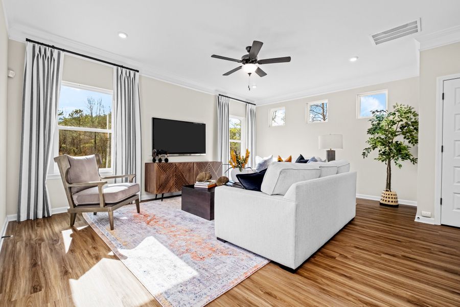The Braselton II - Family Room